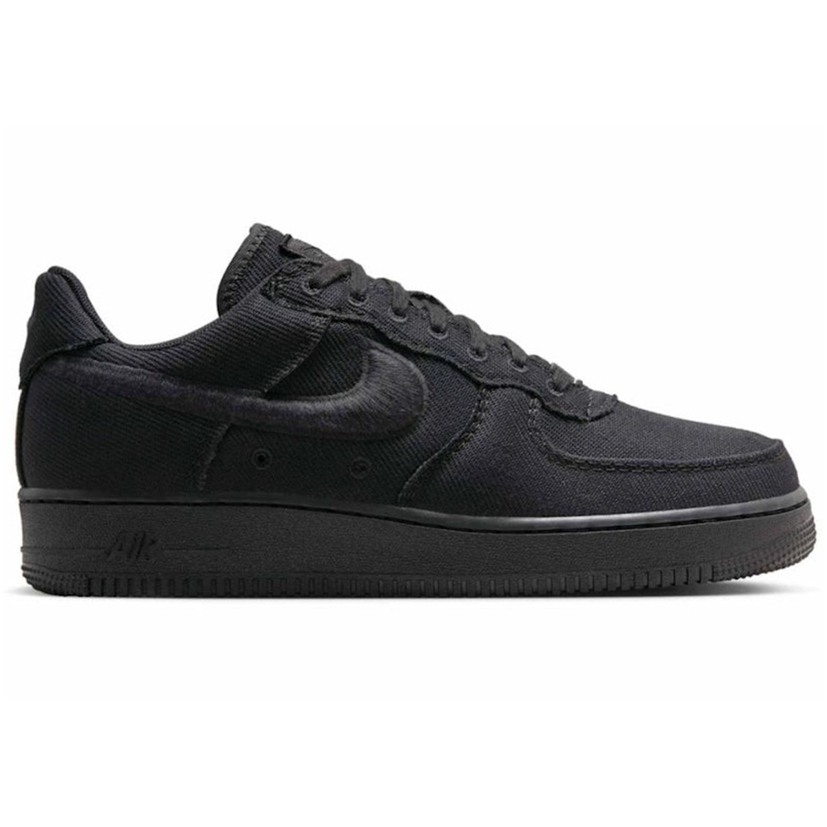 Thumbnail af Nike Air Force 1 Low Triple Black Canvas 4