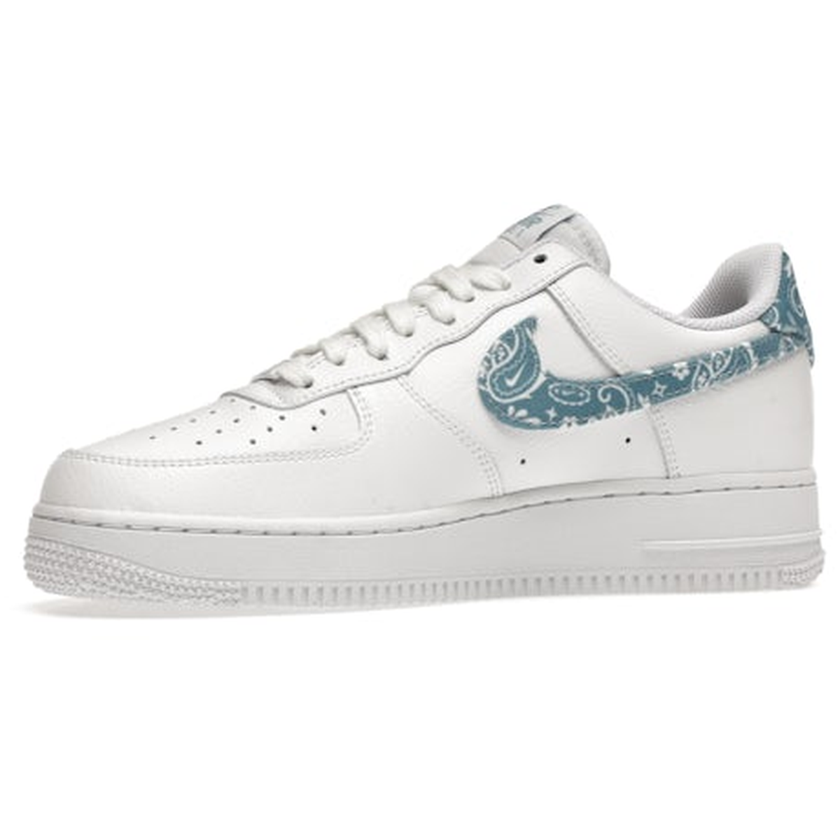Thumbnail af Nike Air Force 1 White Worn Blue Paisley 3