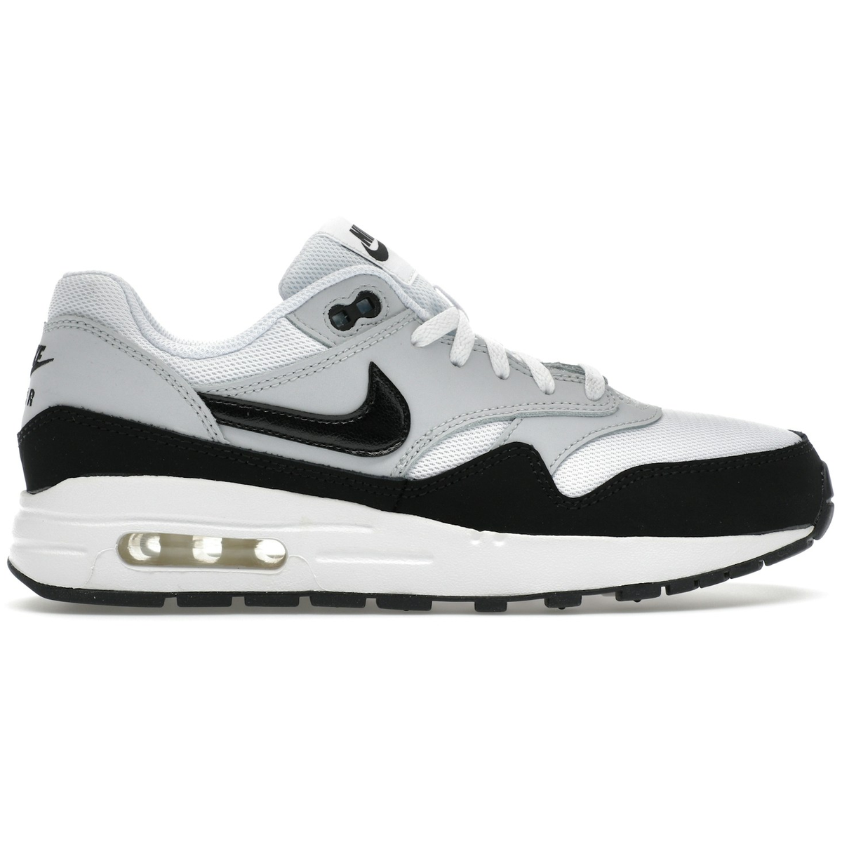 Nike Air Max 1 White Black GS