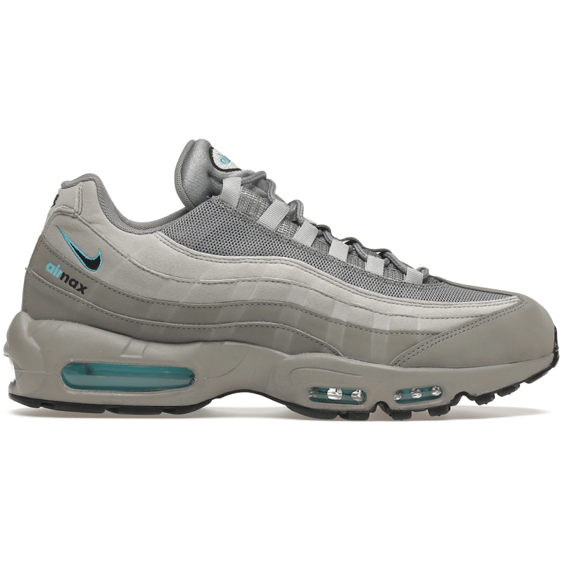 Nike Air Max 95 Retro Logo Grey Aqua