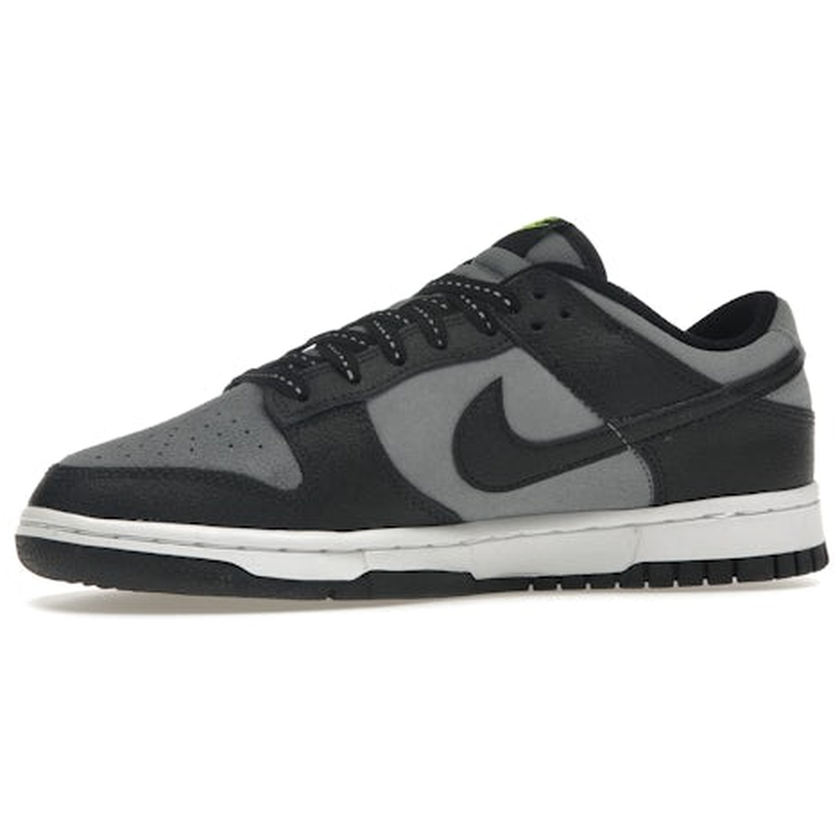 Thumbnail af Nike Dunk Low Black Cool Grey Volt Mini Swoosh 3