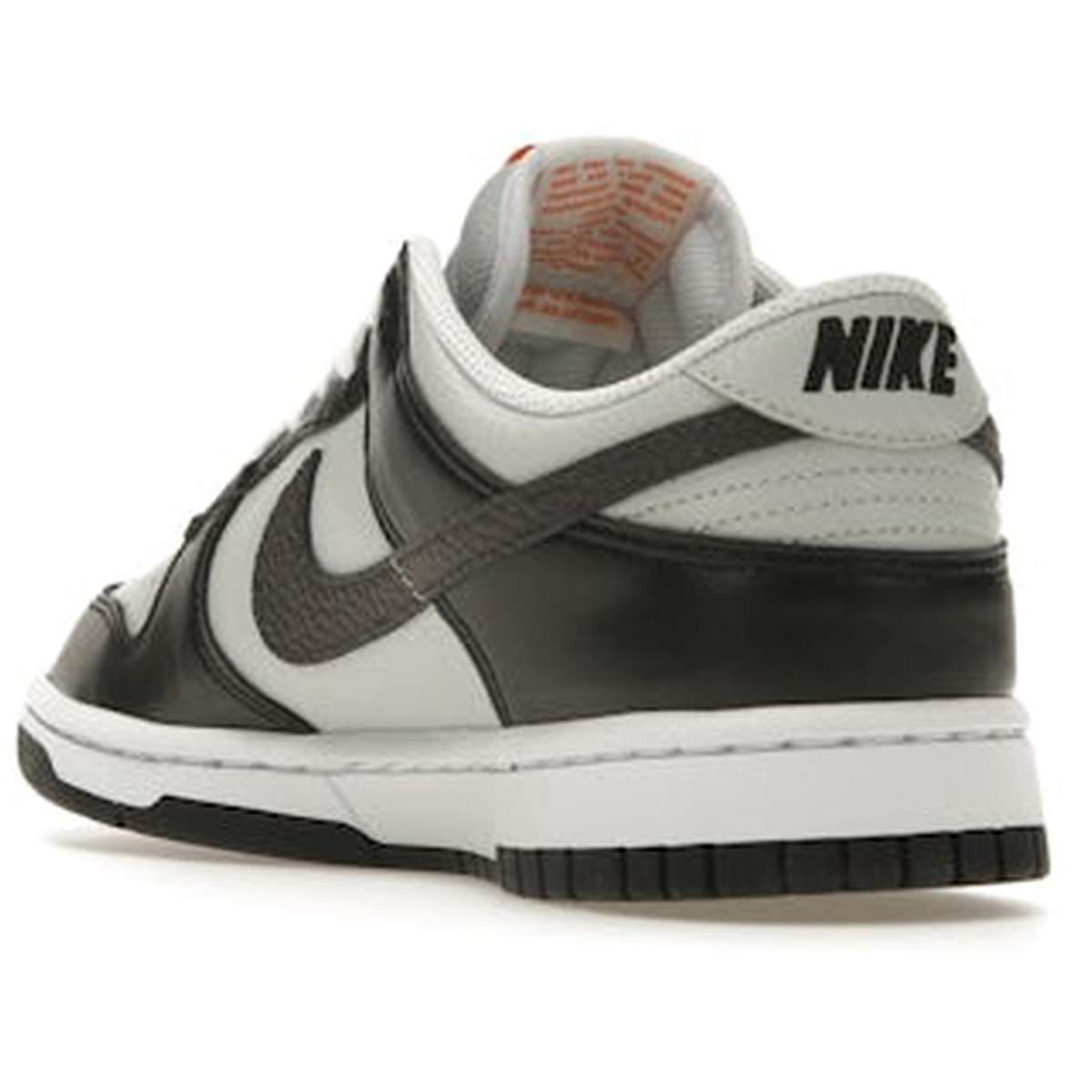Thumbnail af Nike Dunk Low Black Total Orange Mini Swoosh 4