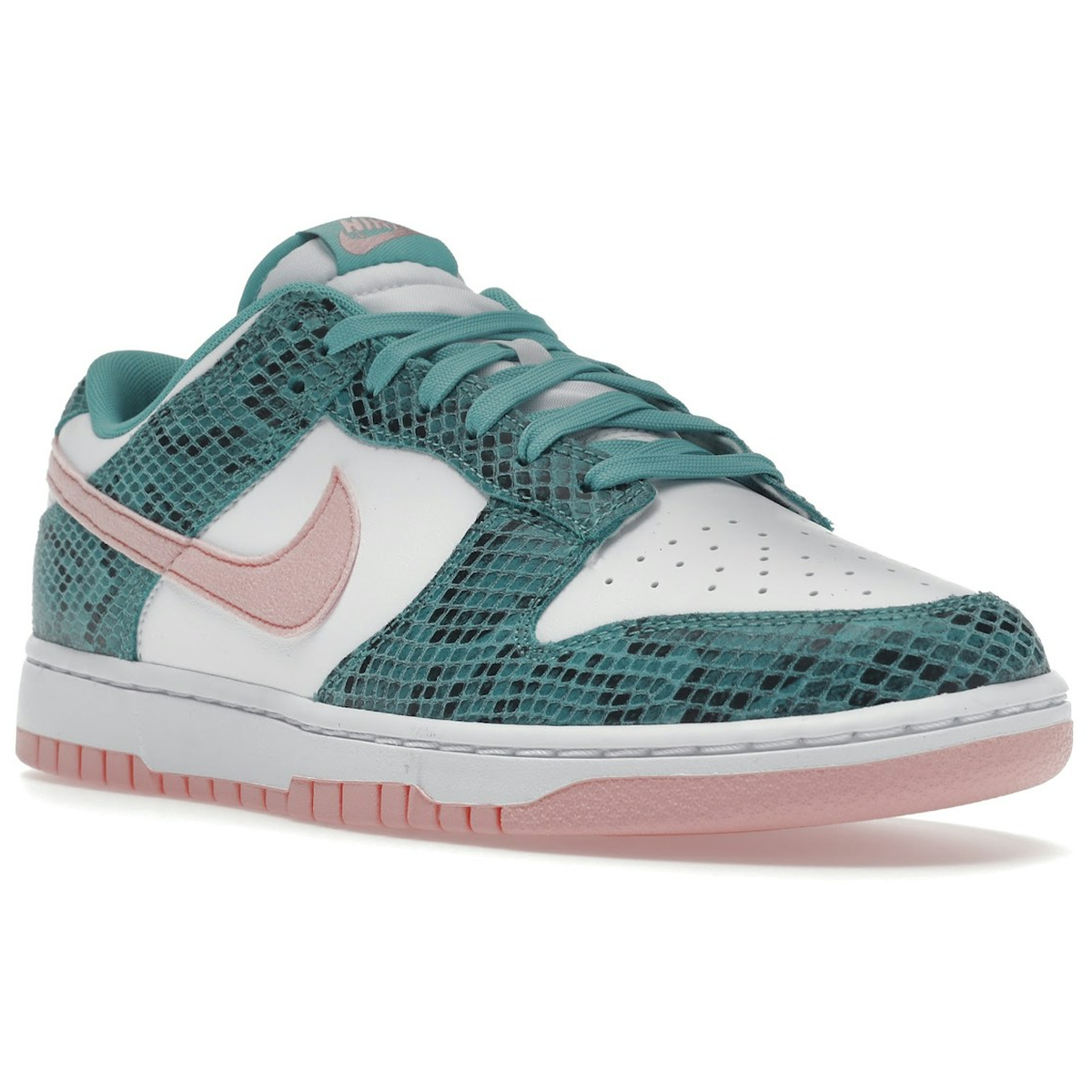 Thumbnail af Nike Dunk Low Snakeskin Washed Teal Bleached Coral 2