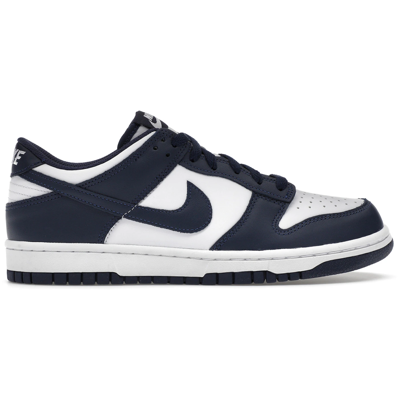 Nike Dunk Low White Midnight Navy