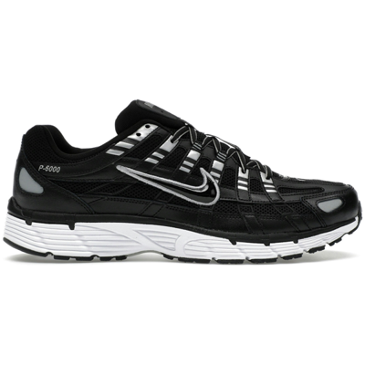 Køb Nike Nike P-6000 Black White Metallic Silver på NordicSneakers.dk