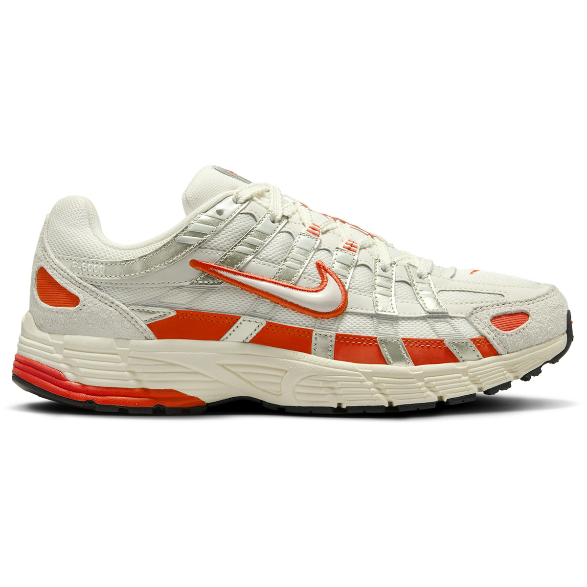 Nike P-6000 Light Bone Picante Red
