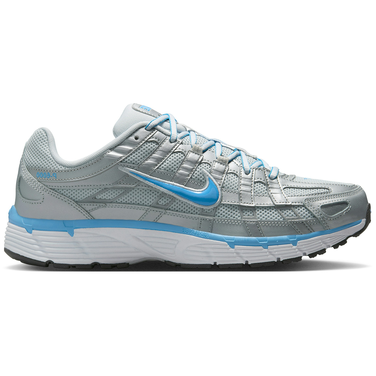 Nike P-6000 Metallic Silver University Blue
