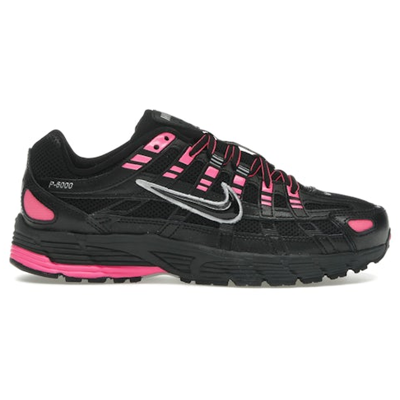 Nike P-6000 Pink Blast Metallic Silver Black