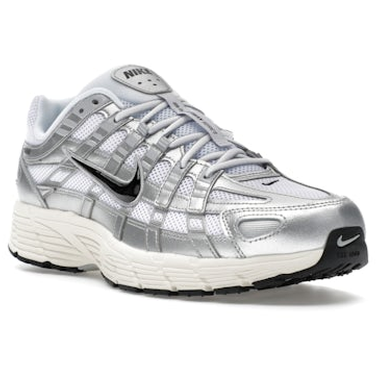 Thumbnail af Nike P-6000 White Metallic Silver Flat Silver Black 2