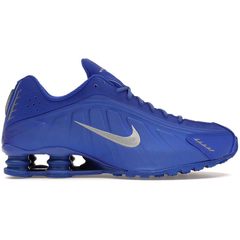 Nike Shox R4 Racer Blue Metallic Silver
