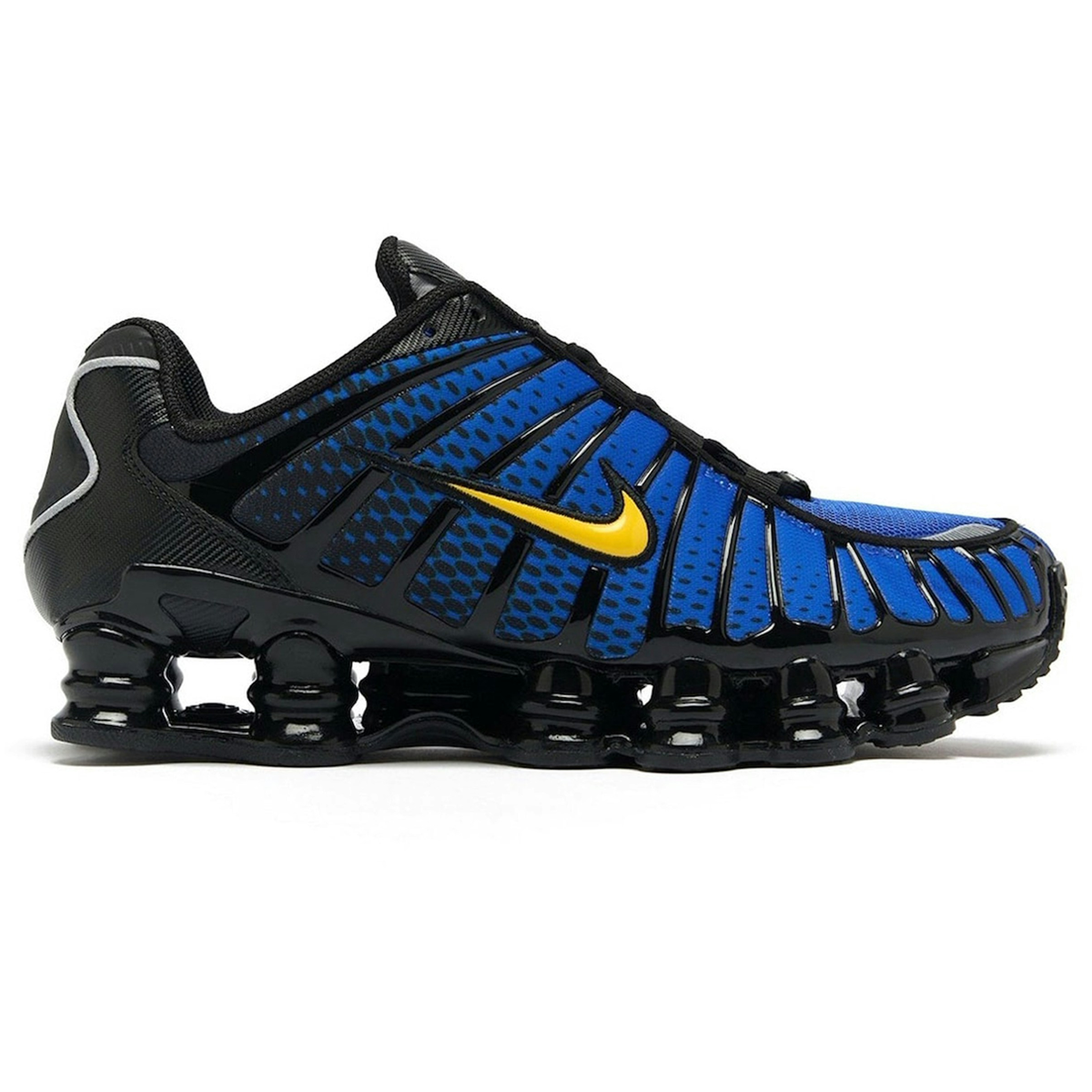 Nike Shox TL Black Lyon Blue Varsity Maize