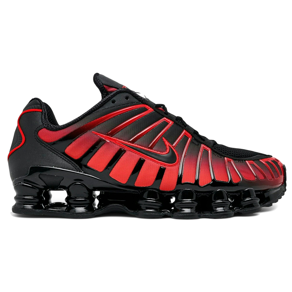 Nike Shox TL Black University Red Gradient