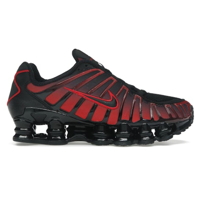 Nike Shox TL Black University Red Gradient