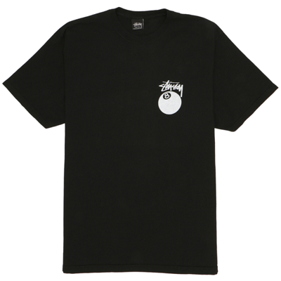 Stussy Tee 8ball Black