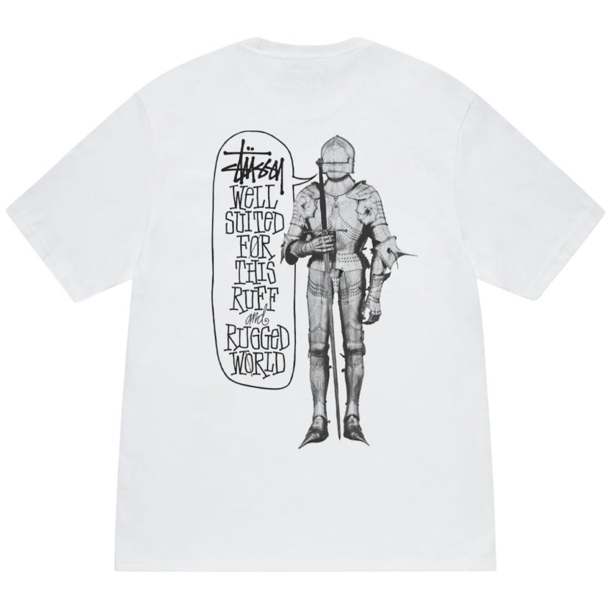 Stussy Well Suited Tee White