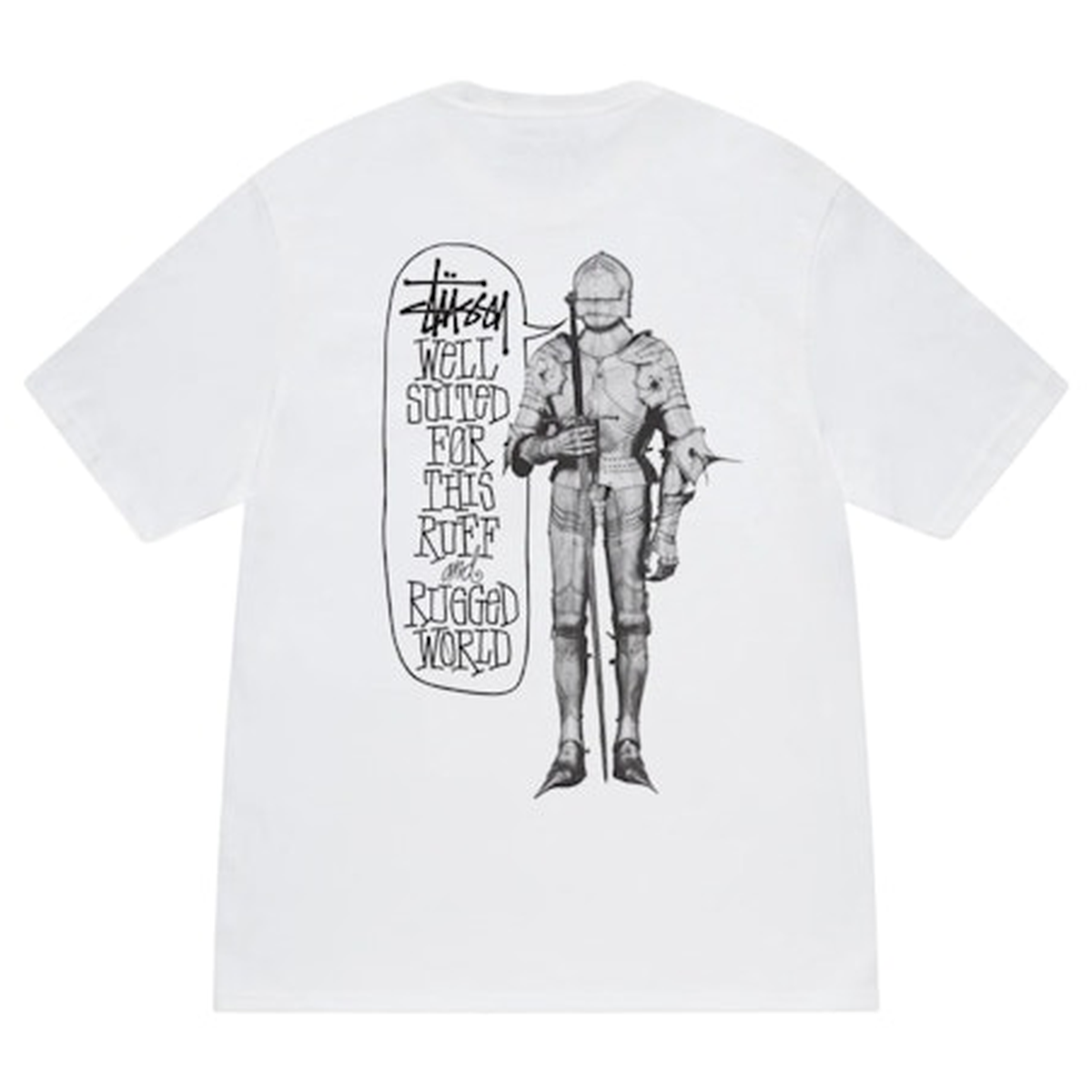 Thumbnail af Stussy Well Suited Tee White 4