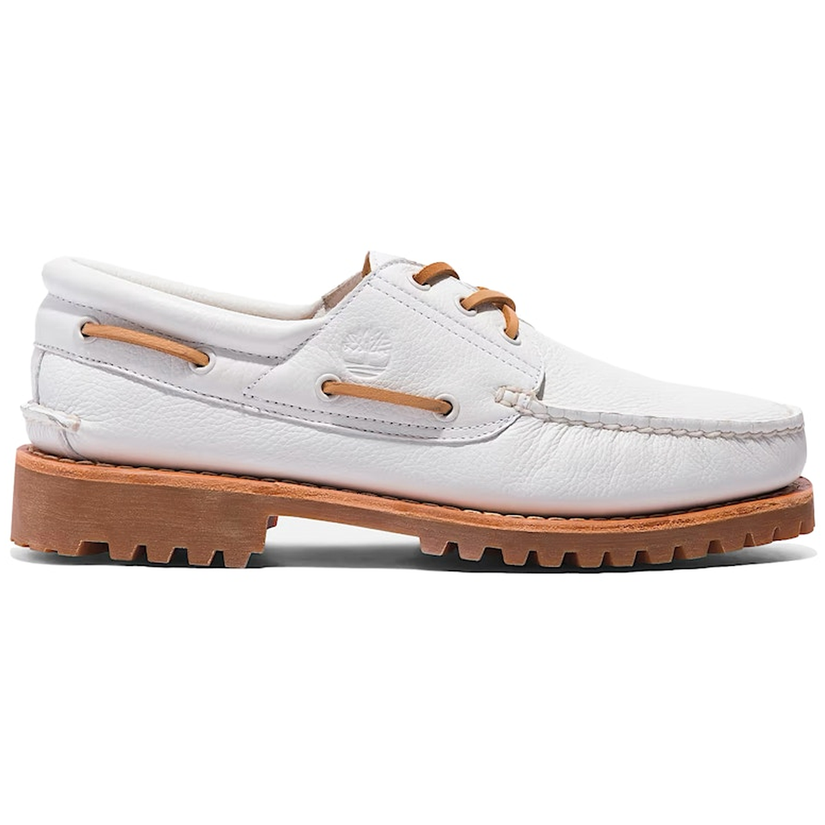 Thumbnail af Timberland 3-Eye Lug Handsewn Boat Shoe White 4