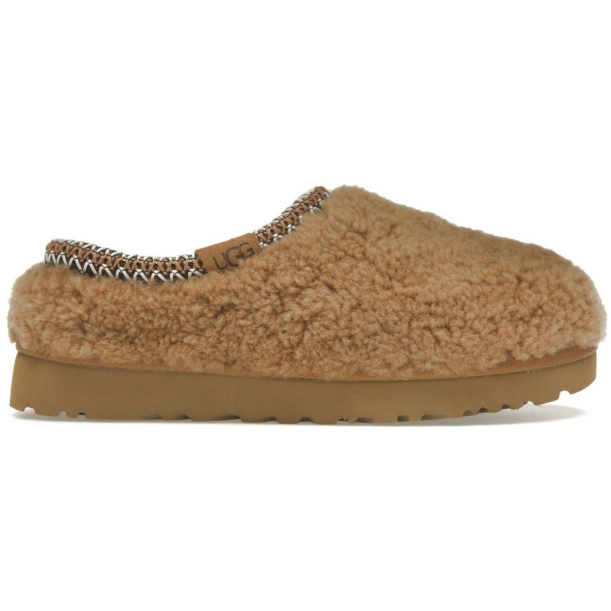 UGG Tasman Maxi Curly Slipper Chestnut